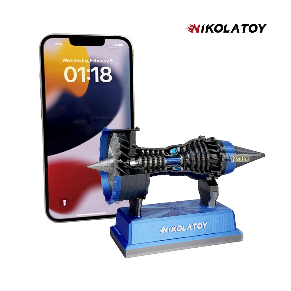 NIKOLATOY® Miniature Trent 900 turbofan engine model(12cm/4.8in)