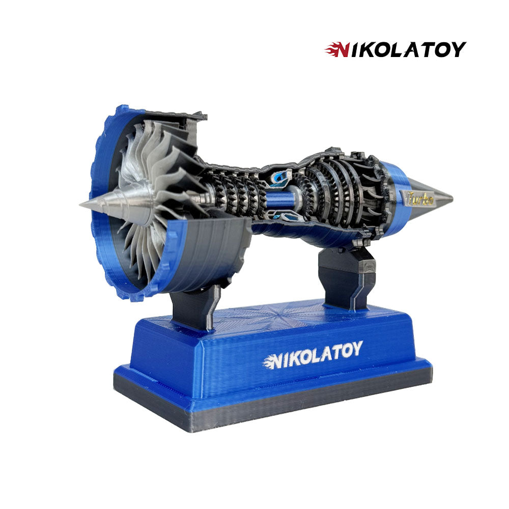NIKOLATOY® Miniature Trent 900 turbofan engine model(12cm/4.8in)